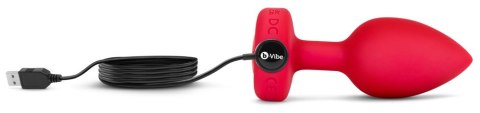 Vibrating Heart Plug M/L Red Vibrating Heart Plug M/L Red