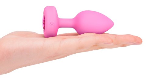 Vibrating Heart Plug S/M Pink Vibrating Heart Plug S/M Pink