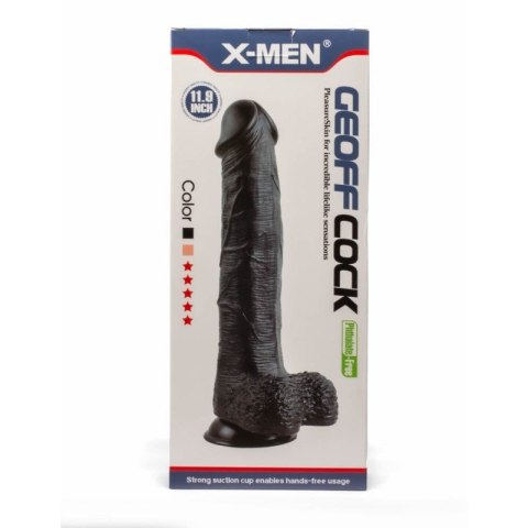 DILDO SZTUCZNY PENIS PRZYSSAWKA REAL SEX 30 CM