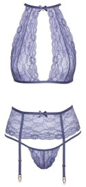 Komplet bielizny z pasem do pończoch Lila S/M Kissable