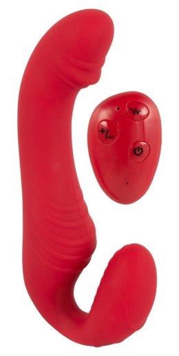 Strapless Strap-on z wibracjami
