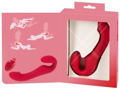 Strapless Strap-on z wibracjami