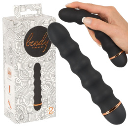 WIBRATOR MOCNY CICHY FALOWANY 20 FUNKCJI 17 CM