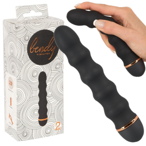 WIBRATOR MOCNY CICHY FALOWANY 20 FUNKCJI 17 CM WIBRATOR MOCNY CICHY FALOWANY 20 FUNKCJI 17 CM