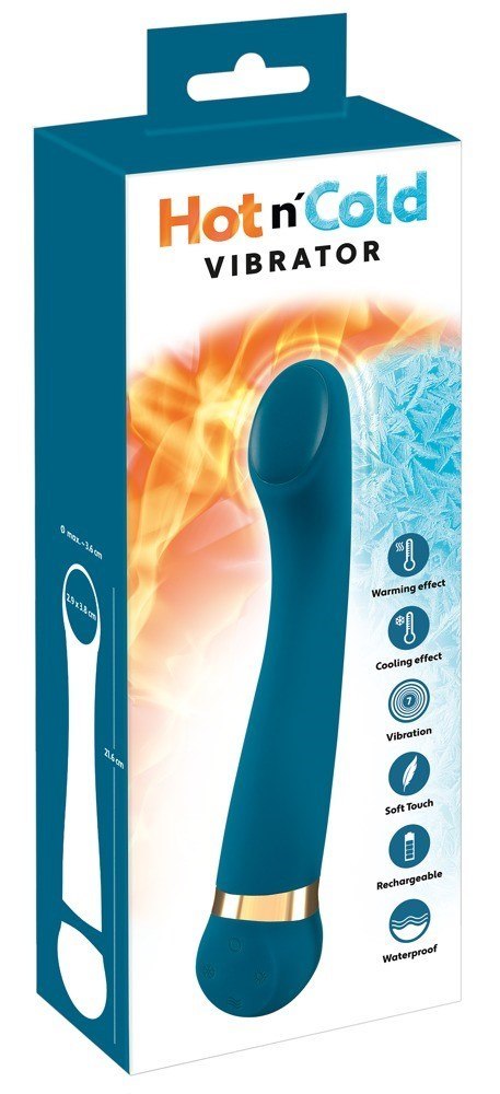 Wibrator Hot'n Cold 21,6cm Wibrator Hot'n Cold 21,6cm