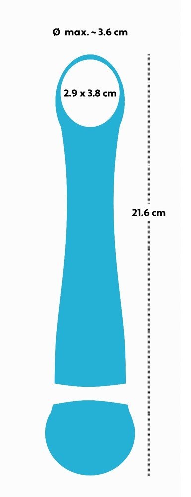 Wibrator Hot'n Cold 21,6cm Wibrator Hot'n Cold 21,6cm