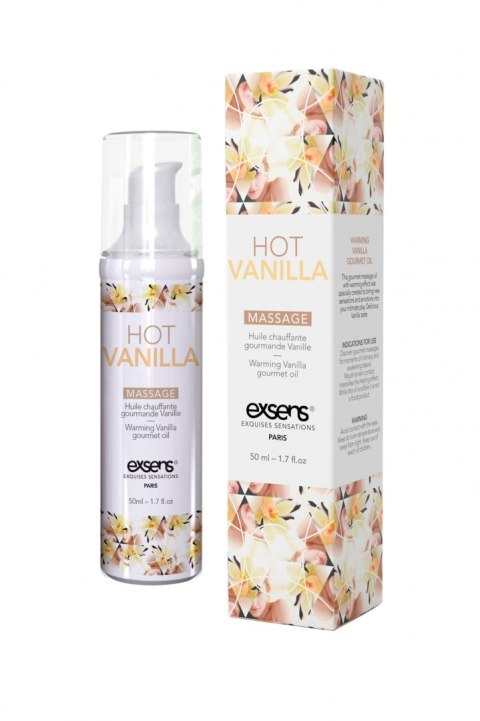 EXSENS WARMING MASSAGE OIL HOT VANILLA 50ML EXSENS WARMING MASSAGE OIL HOT VANILLA 50ML