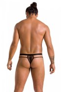 029 THONG COLLIN BLACK XXL/XXXL - PASSION