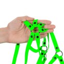 FULL BODY HARNESS - GITD - NEON GREEN/BLACK - L/XL
