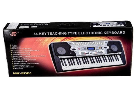 Keyboard MK-2061 - organy, zasilacz, mikrofon Przecena 8 Keyboard MK-2061 - organy, zasilacz, mikrofon Przecena 8