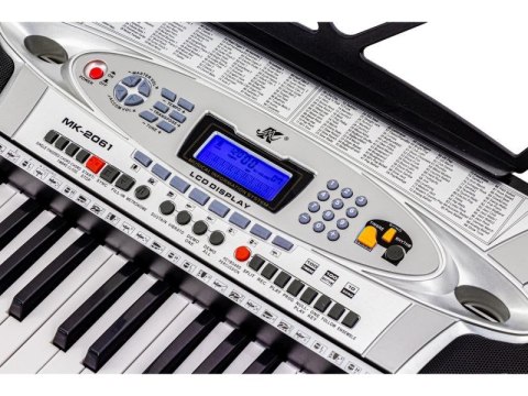 Keyboard MK-2061 - organy, zasilacz, mikrofon Przecena 8 Keyboard MK-2061 - organy, zasilacz, mikrofon Przecena 8
