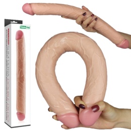SEX OBUSTRONNY PENIS DŁUGIE DILDO ŻELOWY 45 CM