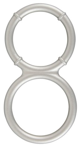 METALLIC SILICONE DOUBLE RING