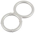 METALLIC SILICONE DOUBLE RING