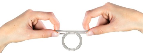 METALLIC SILICONE DOUBLE RING METALLIC SILICONE DOUBLE RING