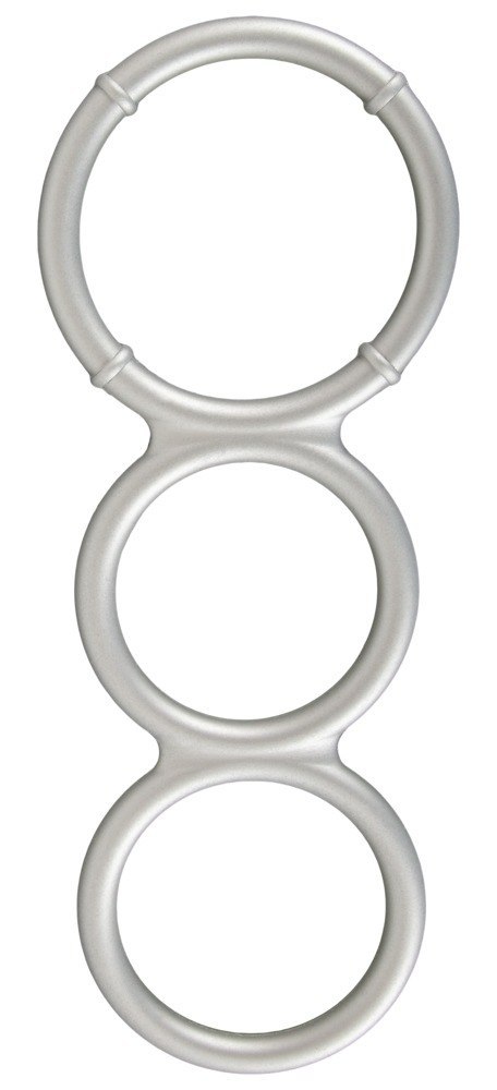 METALLIC SILICONE TRIPLE RING METALLIC SILICONE TRIPLE RING
