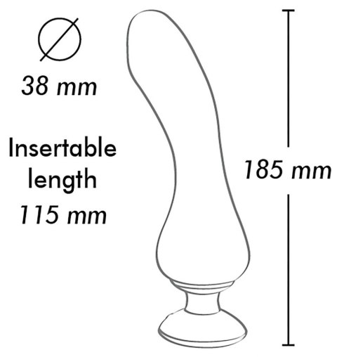 SANYA INTIMATE MASSAGER BLACK SANYA INTIMATE MASSAGER BLACK