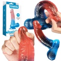 SZTUCZNY PENIS DILDO MĘSKI CZŁONEK Z PRZYSSAWKĄ
