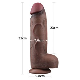 Dildo silikonowe Dual Layered XXL 31 cm Lovetoy