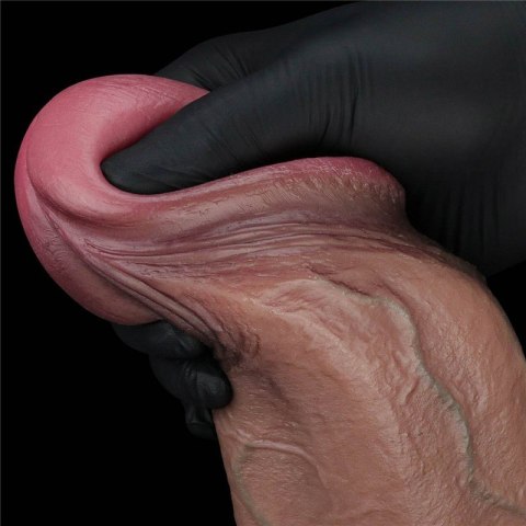 Dildo silikonowe Dual Layered XXL 33 cm Lovetoy Dildo silikonowe Dual Layered XXL 33 cm Lovetoy