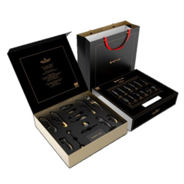ZESTAW PRETTY LOVE - GOLDEN BLACK COUPLE'S SET