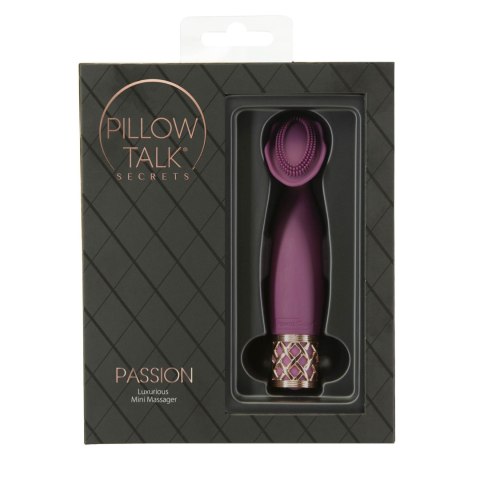 PILLOW TALK - SECRETS PASSION CLITORAL VIBRATOR WINE PILLOW TALK - SECRETS PASSION CLITORAL VIBRATOR WINE