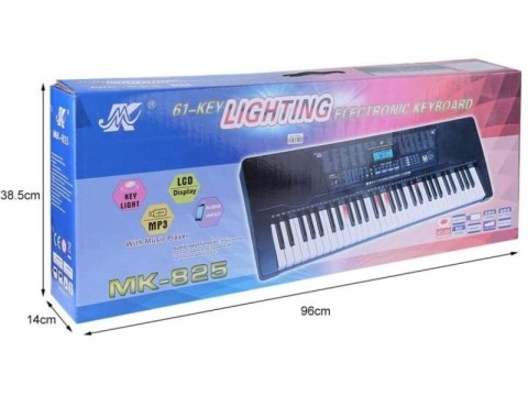 Keyboard MK-825 - organy Z Funkcją Nauki Gry Przecena 1 Keyboard MK-825 - organy Z Funkcją Nauki Gry Przecena 1