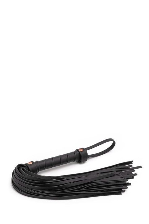 BONDAGE COUTURE FLOGGER BLACK BONDAGE COUTURE FLOGGER BLACK