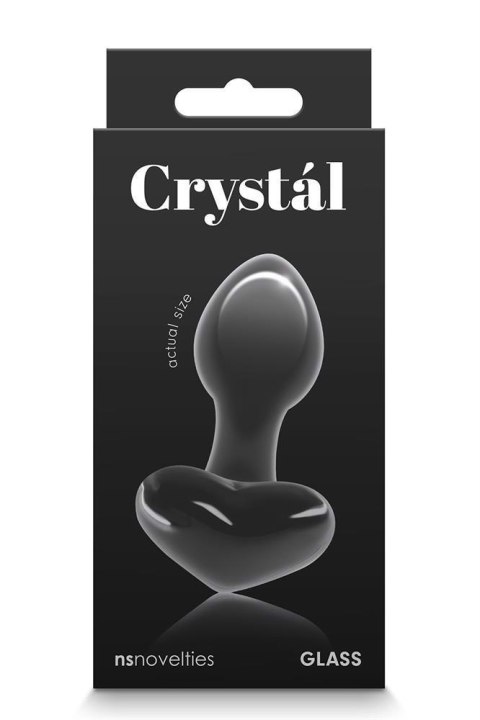 CRYSTAL HEART BLACK CRYSTAL HEART BLACK