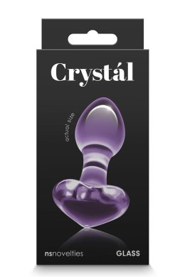 CRYSTAL HEART PURPLE