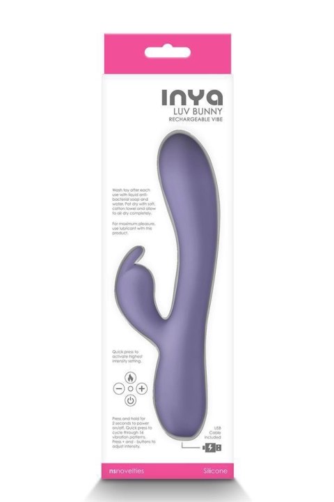 INYA LUV BUNNY PURPLE INYA LUV BUNNY PURPLE