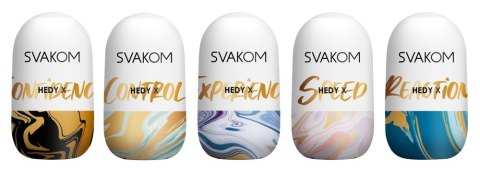 Masturbator Hedy X Mixed 5 szt. Svakom Masturbator Hedy X Mixed 5 szt. Svakom