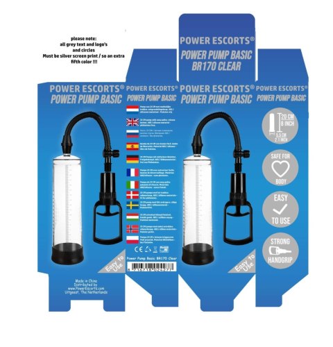 POWER ESCORTS -POWER PUMP BASIC - PENIS PUMP - TRANSPARANT POWER ESCORTS -POWER PUMP BASIC - PENIS PUMP - TRANSPARANT