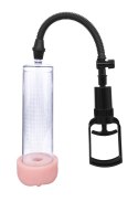 POWER ESCORTS -POWER PUMP JUICY - PENIS PUMP - WITH IMPROVED EXCHANGEABLE PUSSY - BLACK/TRANSPARANT