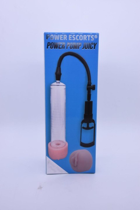 POWER ESCORTS -POWER PUMP JUICY - PENIS PUMP - WITH IMPROVED EXCHANGEABLE PUSSY - BLACK/TRANSPARANT POWER ESCORTS -POWER PUMP JUICY - PENIS PUMP - WITH IMPROVED EXCHANGEABLE PUSSY - BLACK/TRANSPARANT