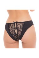 SIMPLE FANTASY CROTCHLESS PANTY BLACK, M/L