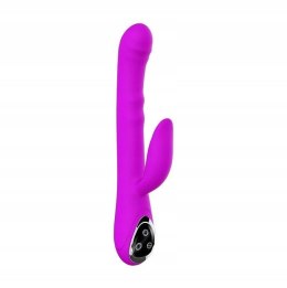 PRETTY LOVE -INTIMATE ,SILIKONOWY WIBRATOR Z RUCHEM ROTACYJNYM