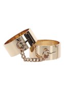 SLAVE WRIST CUFFS ROSE GOLD