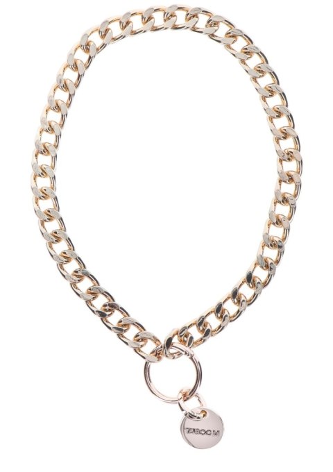 STATEMENT COLLAR AND LEASH ROSE GOLD STATEMENT COLLAR AND LEASH ROSE GOLD