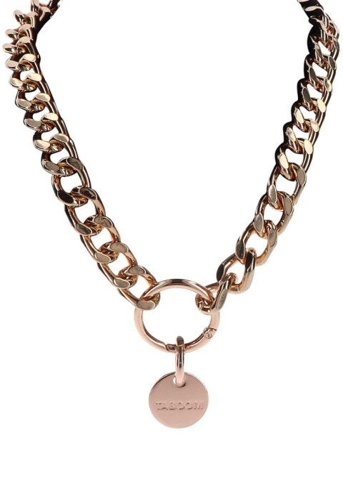 STATEMENT COLLAR AND LEASH ROSE GOLD STATEMENT COLLAR AND LEASH ROSE GOLD