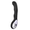 TICKLER BLACK SILICONE GSPOT VIBRATOR - RECHARGEABLE