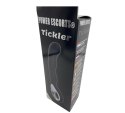 TICKLER BLACK SILICONE GSPOT VIBRATOR - RECHARGEABLE