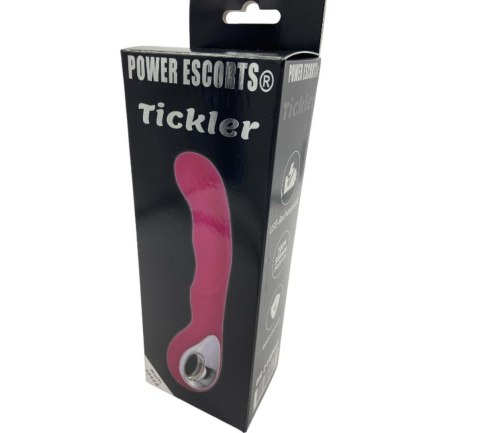 TICKLER PINK SILICONE GSPOT VIBRATOR - RECHARGEABLE TICKLER PINK SILICONE GSPOT VIBRATOR - RECHARGEABLE