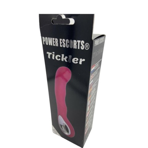 TICKLER PINK SILICONE GSPOT VIBRATOR - RECHARGEABLE TICKLER PINK SILICONE GSPOT VIBRATOR - RECHARGEABLE
