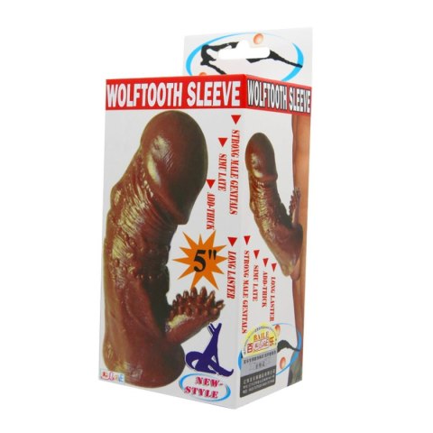 BAILE - WOLFTOOTH SLEEVE BROWN BAILE - WOLFTOOTH SLEEVE BROWN