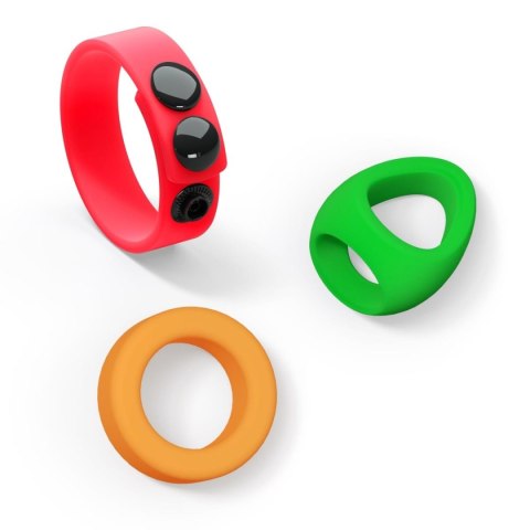 KIT NEON RING - 3 COCKRINGS LIQUID SILICONE KIT NEON RING - 3 COCKRINGS LIQUID SILICONE