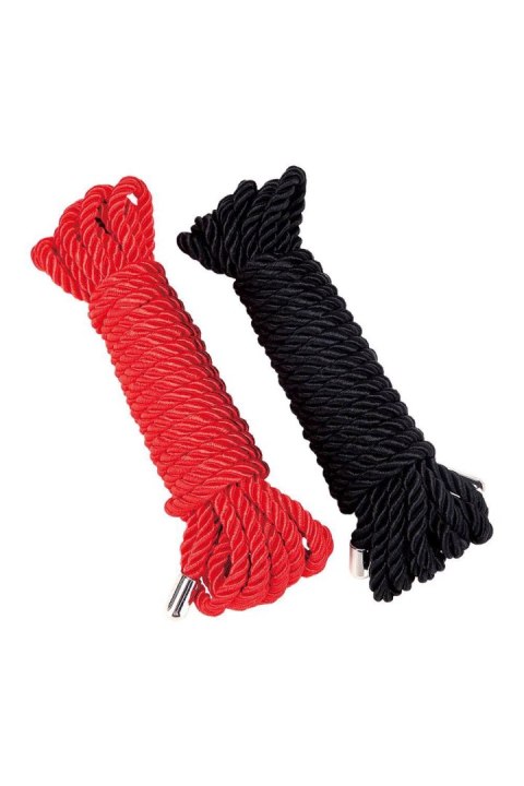HEARTBREAKER SILKY BONDAGE ROPE 2 PACK HEARTBREAKER SILKY BONDAGE ROPE 2 PACK