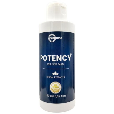 MEDTIME / POTENCY GEL FOR MAN 150 ML MEDTIME / POTENCY GEL FOR MAN 150 ML