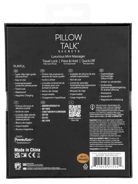 Pillow Talk Secrets Playful Pillow Talk Secrets Playful