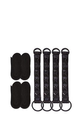 SINFUL BED RESTRAINT STRAPS BLACK